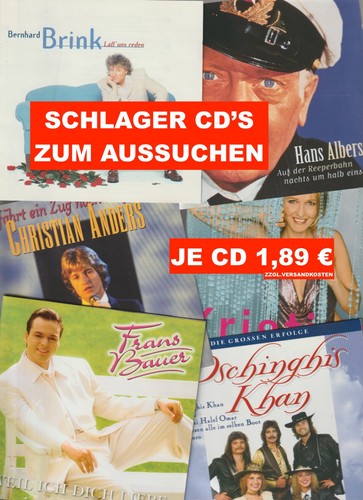 Deutscher schlager - schlager, cd